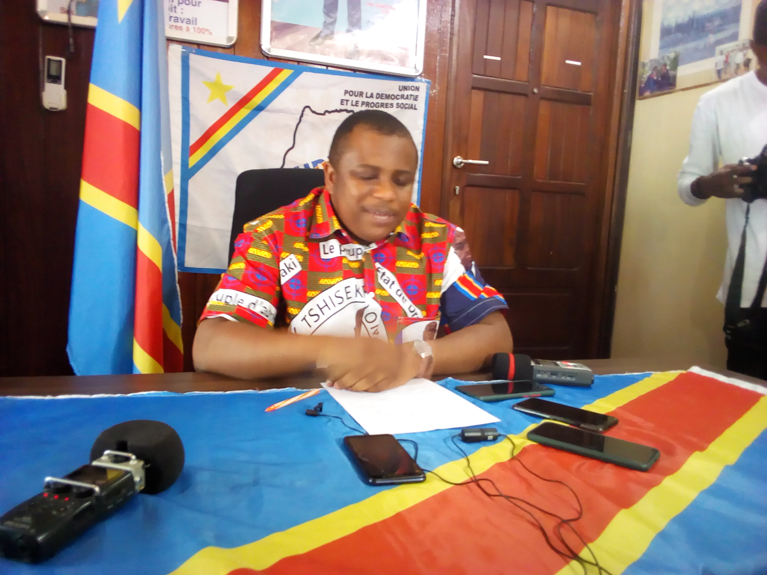Kasaï oriental : le candidat gouverneur Eric Ngalula promet de mener des plaidoyers en faveur de la Miba