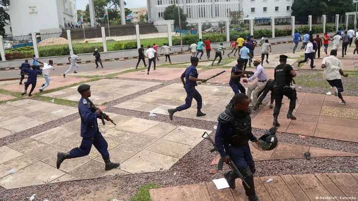 RDC: la Police suit les instructions et étouffe le sit-in du bloc Patriotique