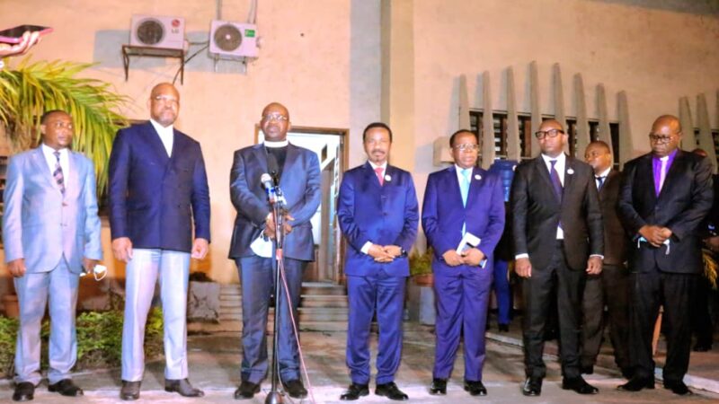 RDC : le président de l’ECC accueille une délégation mixte présidence-parlement-gouvernement pour aplanir les divergences