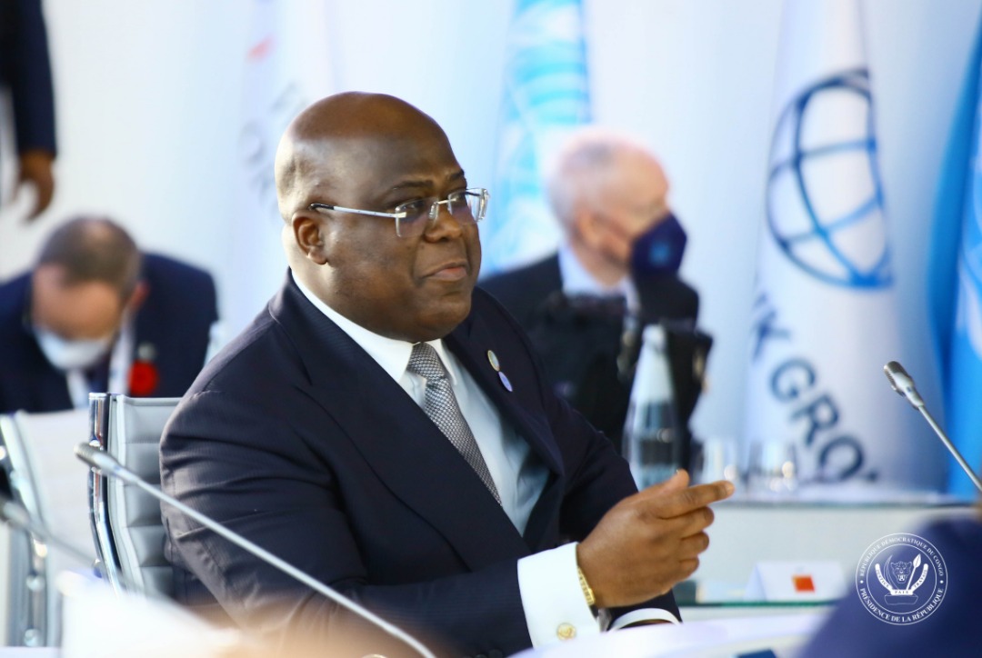 RDC: Félix Tshisekedi prend part à la COP26, à Glasgow