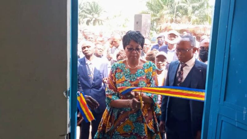 Kasaï oriental :  inauguration de l’institut technique Jeannette Longa Musuamba dans le secteur de Mpemba