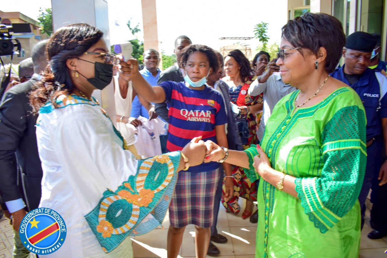 Kasaï oriental : Gisèle Ndaya annonce à Jeannette Longa le lancement de la campagne « tolérance zéro » à Mbujimayi