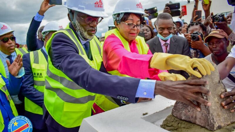Kasaï oriental : Jeannette Longa Musuamba lance les travaux de réhabilitation et modernisation de l’aéroport de Mbujimayi