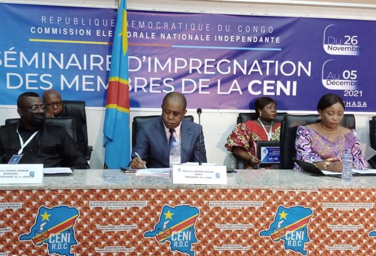 RDC: lancement ce vendredi du séminaire d’imprégnation des membres de la CENI