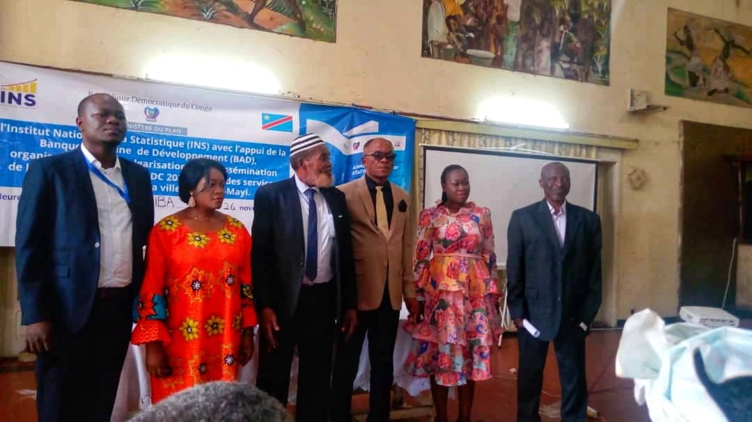 Kasaï oriental : l’Institut national des statistiques a organisé l’atelier de vulgarisation et de dissémination de l’annuaire statistiques RDC 2020