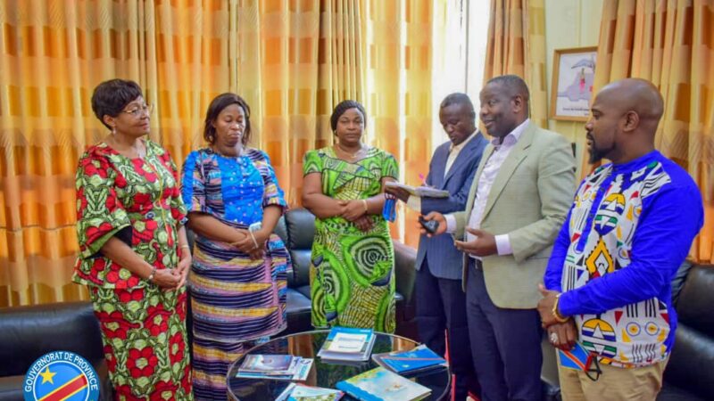 Kasaï oriental : une délégation du programme CAFOD sollicite l&rsquo;appui de l&rsquo;autorité provinciale dans l&rsquo;exécution du projet Tufaulu Pamoja