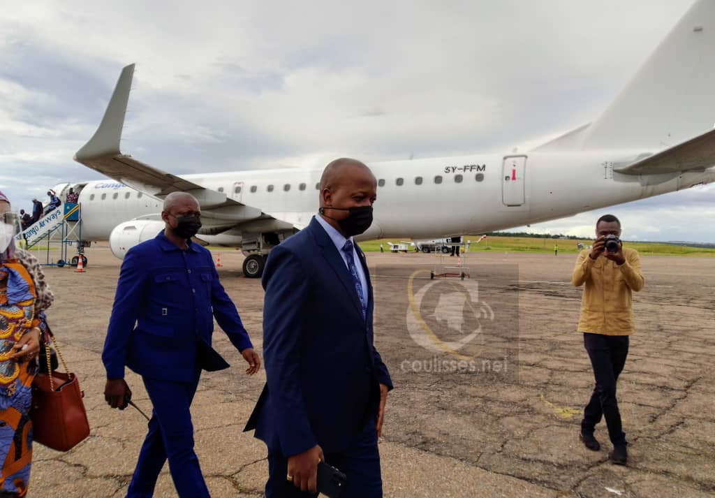 Kasaï oriental : le VP du sénat Eddy Mundela est arrivé à Mbujimayi