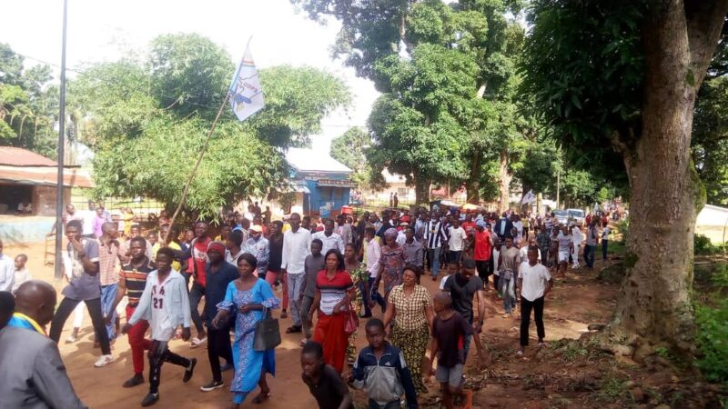 Lomami: effervescence dans la ville de Kabinda à quelques heures de l’arrivée de Félix Tshisekedi
