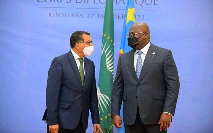 RDC: le président Félix Tshisekedi a échangé des voeux avec le corps diplomatique