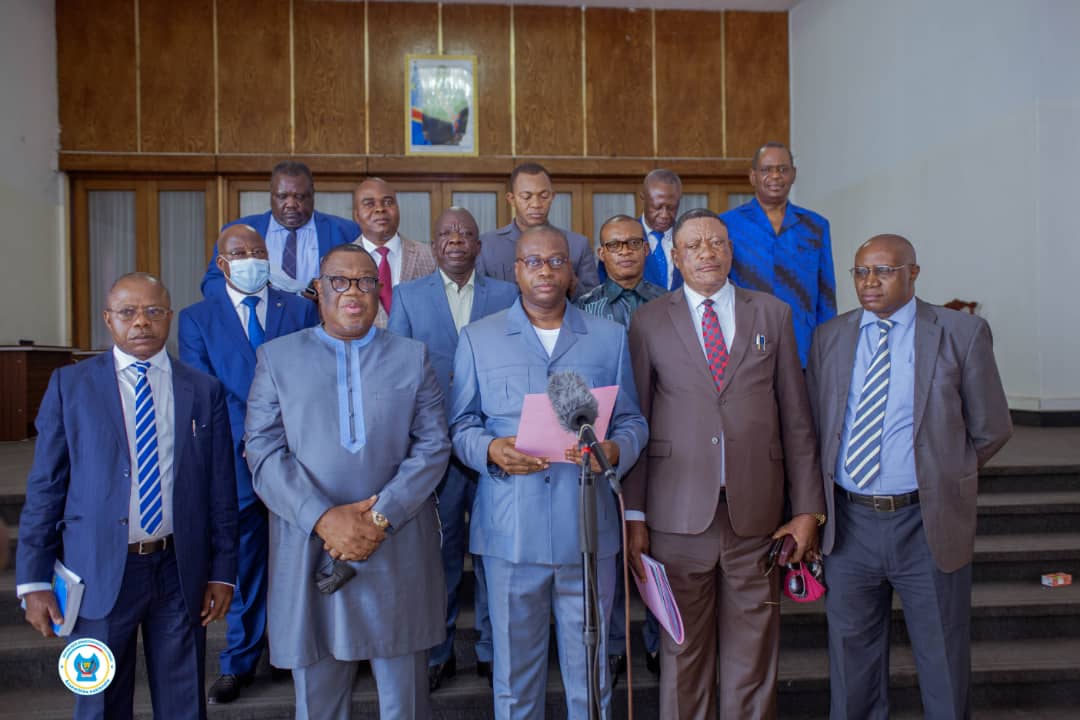 RDC: démission de Kabund, les présidents des groupes parlementaires de l’Union sacrée disent, eux, soutenir le président Félix Tshisekedi