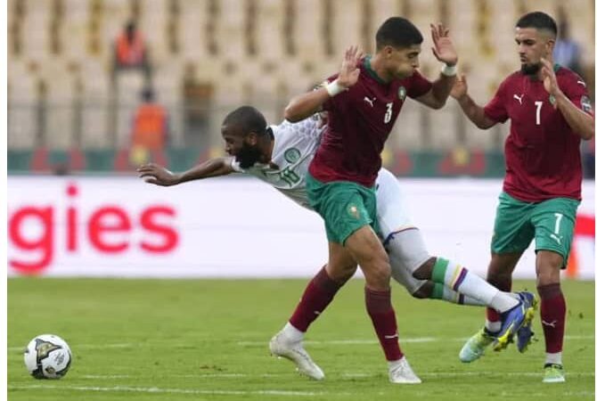 CAN 2022: le Maroc rejoint le Cameroun en huitièmes de finale après sa victoire face aux Comores