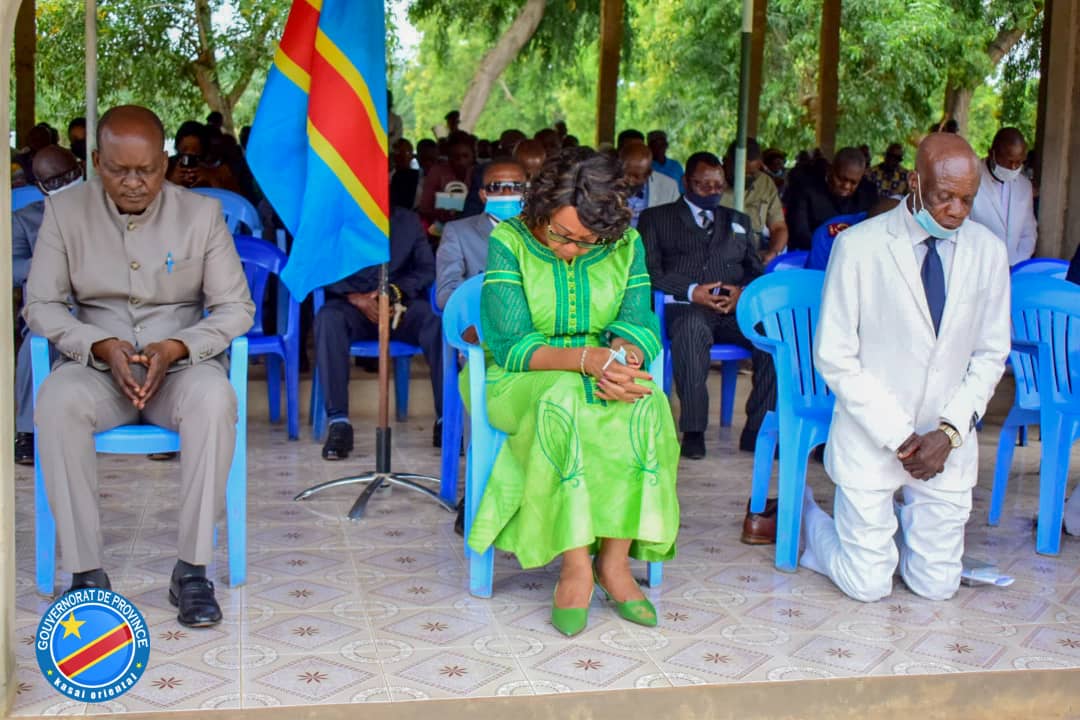 Kasaï oriental : Jeannette Longa commémore le 61 ème anniversaire de la mort de Patrice Emery Lumumba avec les fidèles de l’église Simon Kimbangu