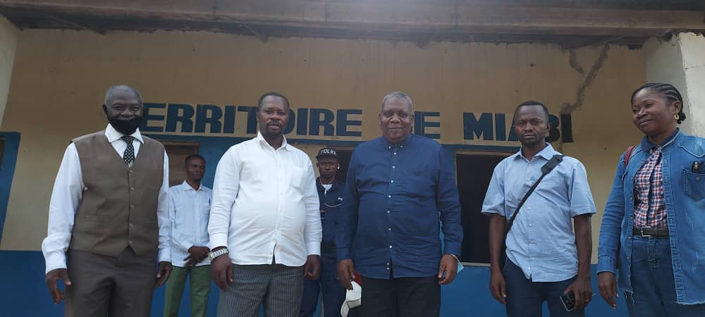 Kasaï oriental : Louis Adoula Mahungu  poursuit la tournée de coordination de l’inspection de la territoriale