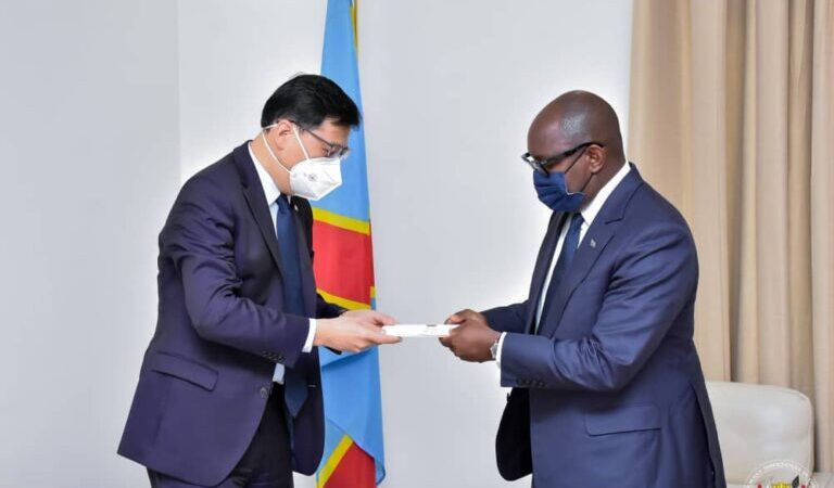 RDC : la Chine prête à accompagner le gouvernement congolais dans le programme de 145 territoires