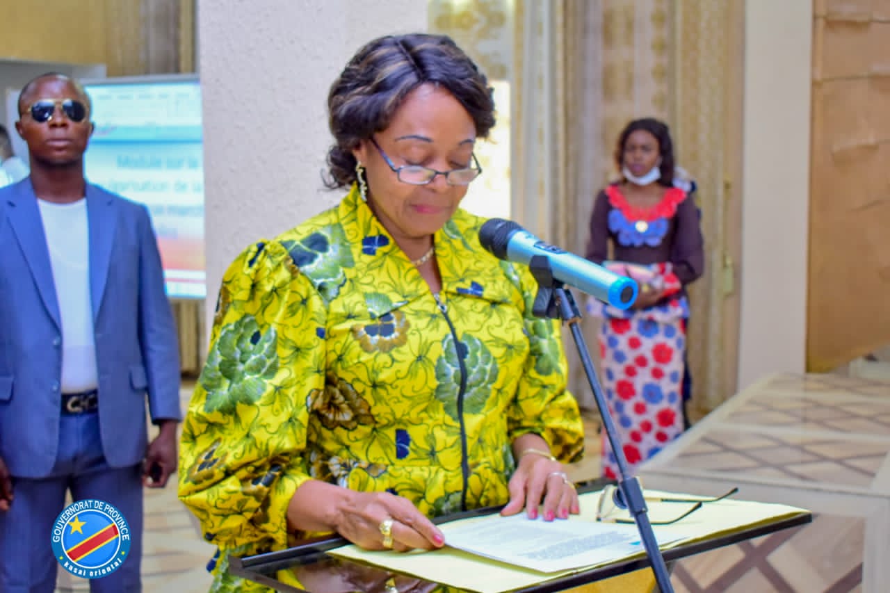 Kasaï oriental : Jeannette Longa Musuamba lance les activités de vulgarisation des lois relatives aux marchés publics et au partenariat Public-privé