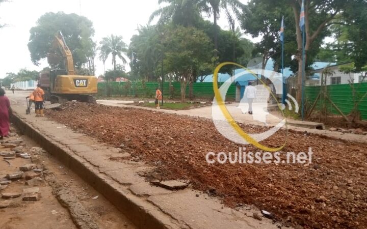 Kasaï oriental: projet tshilejelu, les travaux de chaussée amorcés sur quelques routes de la ville de Mbujimayi