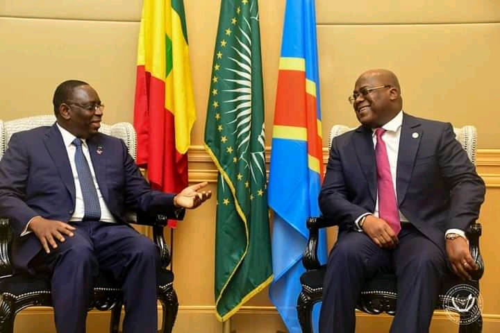RDC : Félix Tshisekedi doit passer le pouvoir au président Sénégalais Macky Sall comme président en exercice de l’UA