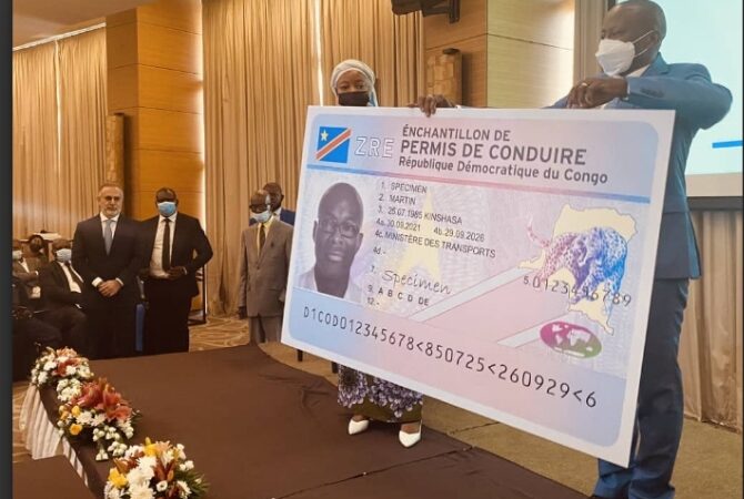 RDC: un nouveau permis de conduire va être mis à la disposition des Congolais