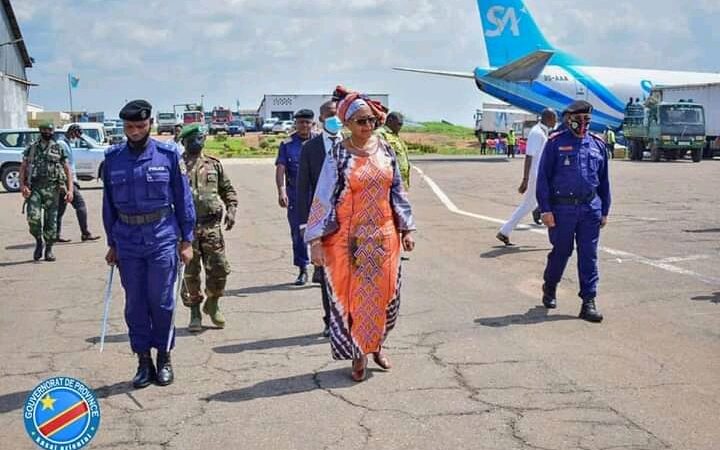 Kasaï oriental : Jeannette se rend à Kinshasa en mission officielle