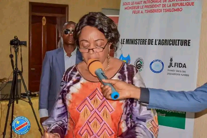Kasaï oriental : Jeannette Longa Musuamba informée du démarrage du programme d’appui au développement rural, inclusif et Résilient (PADRIR)