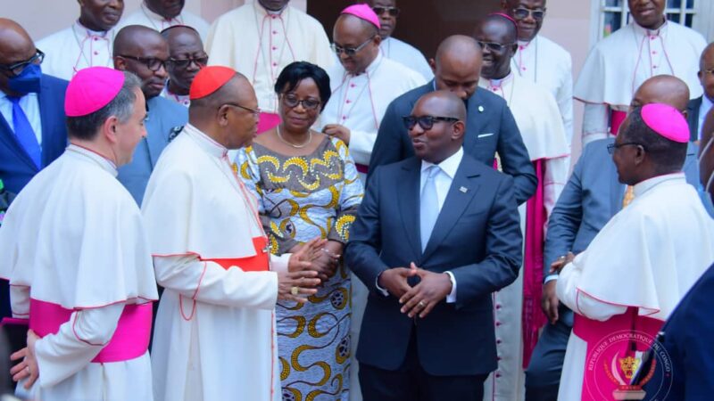 RDC : le nonce apostolique annonce à Sama Lukonde la visite du pape François à Kinshasa du 2 au 5 juillet