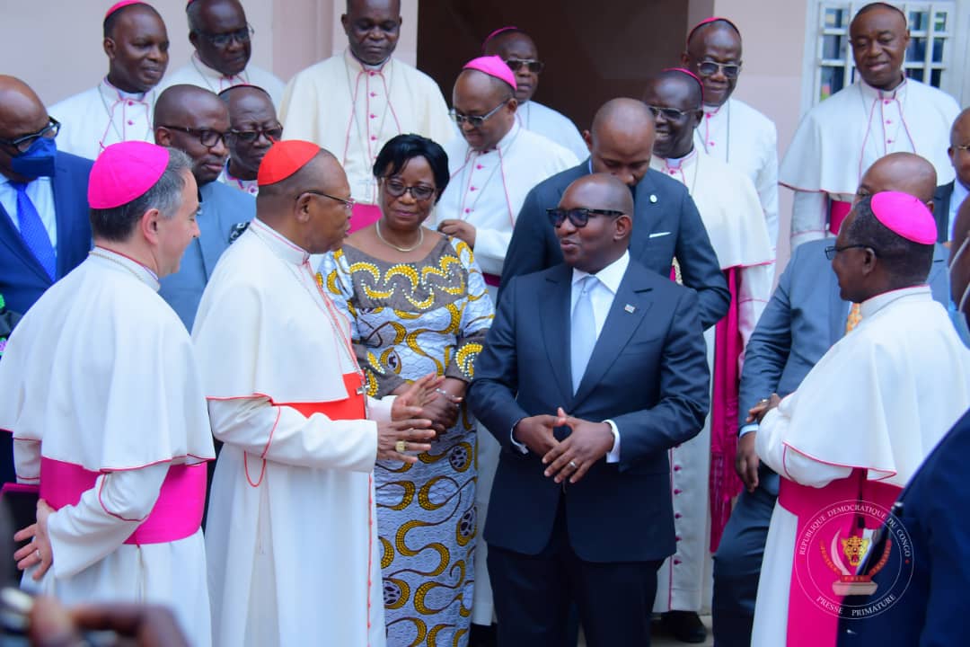 RDC : le nonce apostolique annonce à Sama Lukonde la visite du pape François à Kinshasa du 2 au 5 juillet
