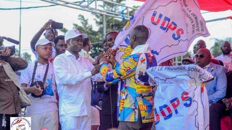Kasaï oriental : Augustin Kabuya investit le comité fédéral de l’UDPS fédération de Mbujimayi