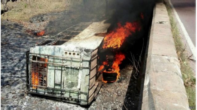 Haut-Katanga : un bus prend feu et cause la mort de 9 passagers sur la route Lubumbashi-Likasi