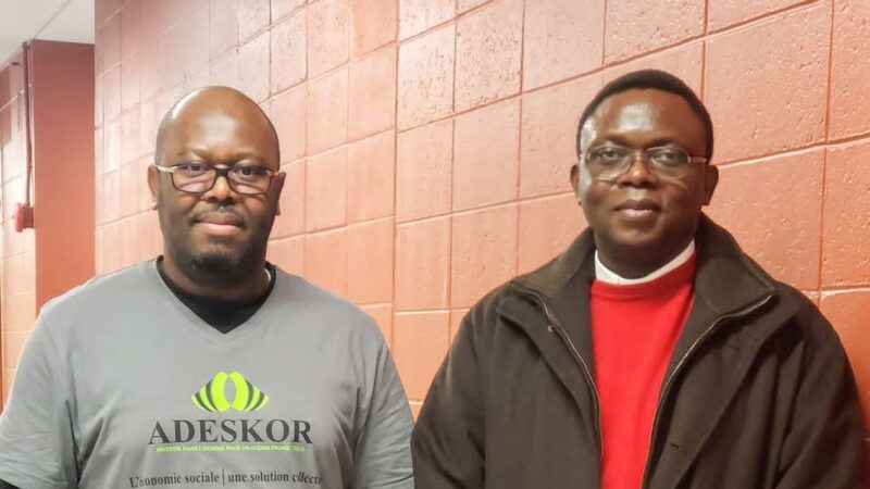 RDC-Québec: Godefroid Tshiangala rassure l’abbé recteur de l’UOM de sa disponibilité à contribuer au développement de l’économie sociale au Kasaï oriental