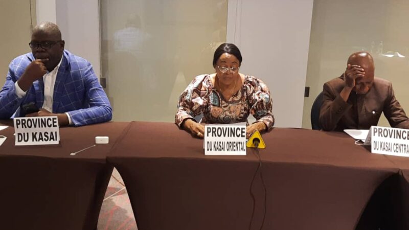 RDC : Jeannette Longa désignée pour assurer la présidence de la synergie de gouverneurs du Grand Kasaï