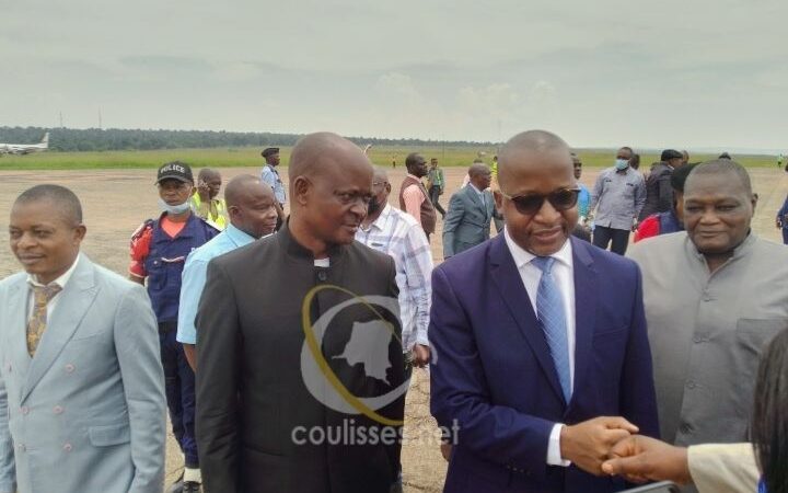 Kasaï oriental : le 1er Vice-président du Sénat, Eddy Mundela est arrivé à Mbujimayi