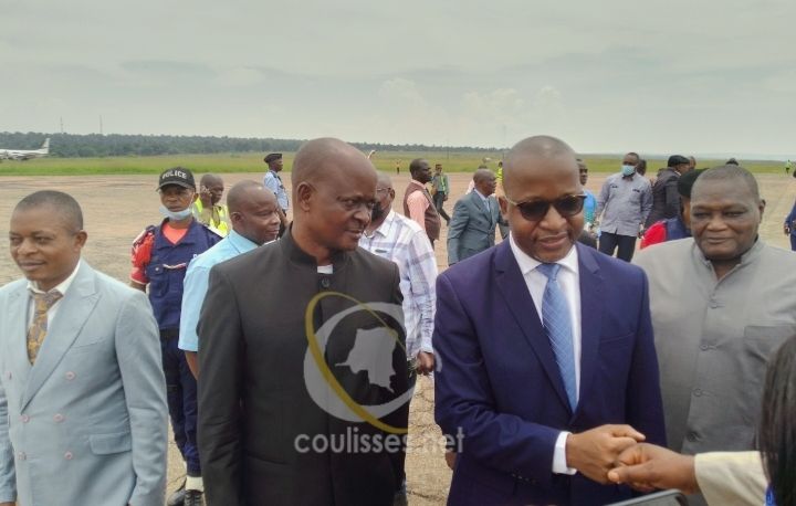 Kasaï oriental : le 1er Vice-président du Sénat, Eddy Mundela est arrivé à Mbujimayi