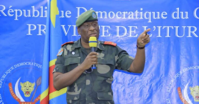Ituri: l’an 1 de l’état de siège, le Gouverneur militaire Johnny Luboya N’kashama appelle les congolais à la patience