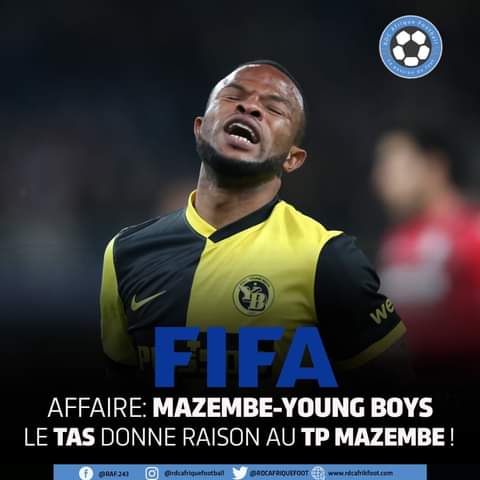 Sports: mauvaise nouvelle pour meschack Elia,TP Mazembe gagne la bataille contre Young boys