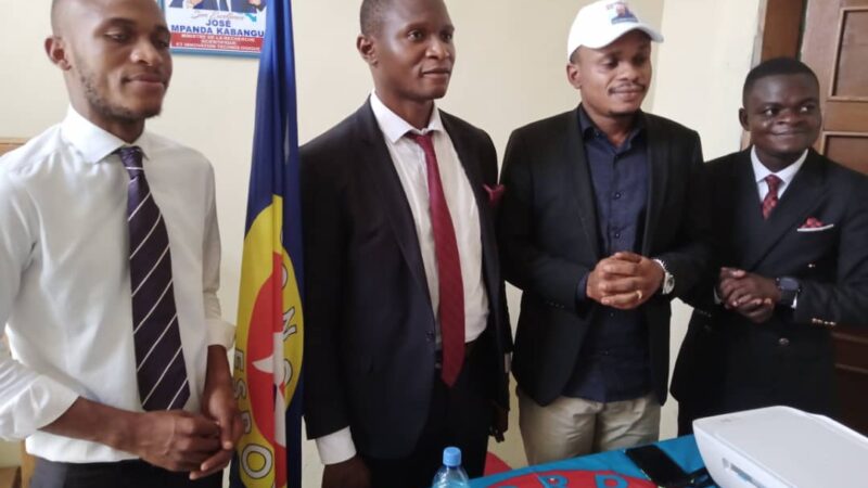 Kasaï oriental : le parti Congo Espoir apporte son soutien aux candidats présidents à l’élection de la coordination estudiantine de l’U.O.M