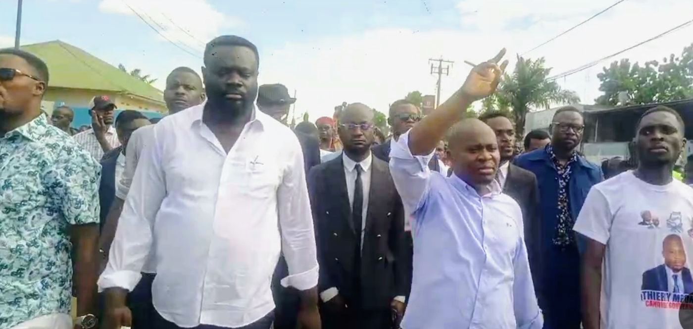 Kasaï oriental : le candidat Gouverneur Thierry Mponda a foulé le sol de son Kasaï natal