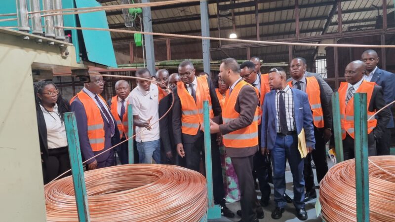 RDC : une société produit désormais des cables électriques « made in Congo »