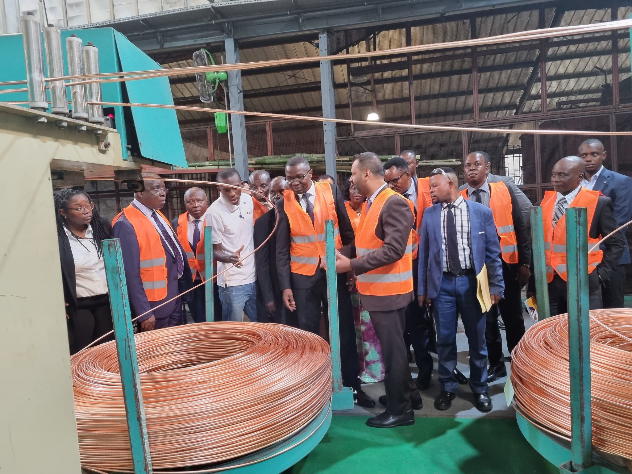 RDC : une société produit désormais des cables électriques « made in Congo »