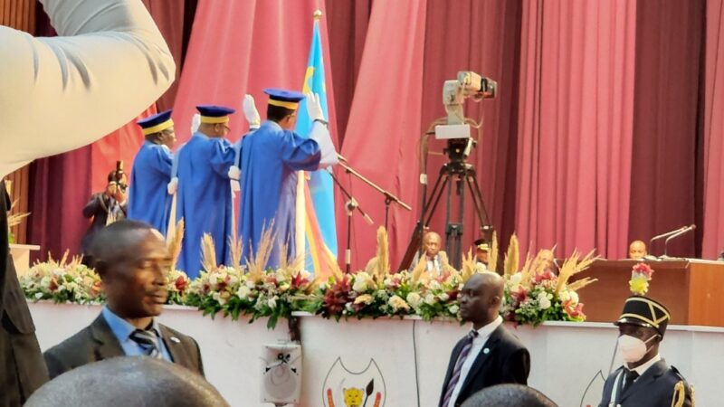 RDC : Tshisekedi prend acte du serment de trois nouveaux juges de la cour constitutionnelle