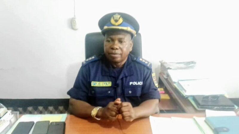 Kasai oriental : le Commissaire provincial a.i de la PNC invite les policiers à doubler d’efforts pour sécuriser la population