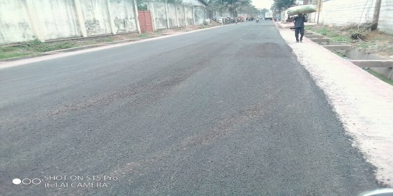 Kinshasa : les travaux d’asphaltage sur la 7 ème rue à Limeté sont presqu’à leurs termes