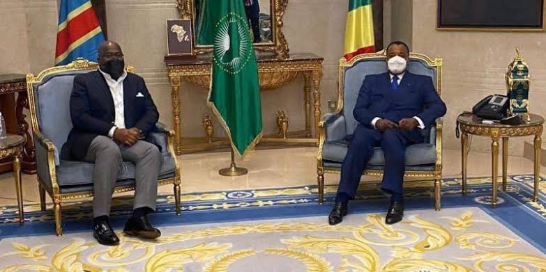 RDC : l’insécurité à l’Est au centre des échanges entre Félix Tshisekedi et Denis Sassou Nguesso