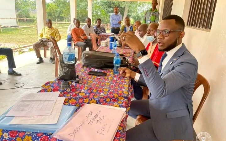 Kasaï oriental : le Proved Joseph Mwinkeu à Katanda pour évaluer  l’organisation de la Revue Annuelle de Performance