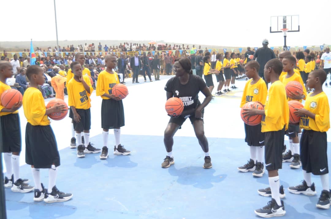 Kasaï oriental : inauguration du stadium de basket-ball de l’institut Samuel Mutombo