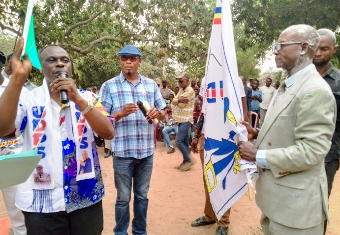 Kasaï oriental : Jean-Paul Mbwebwa installe le comité sectionnaire de l’UDPS site Cibombo