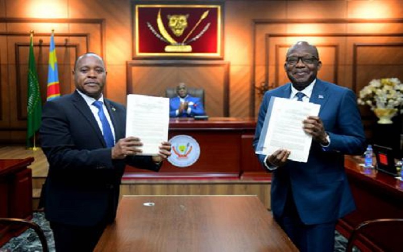 RDC : signature de l’accord portant statut de la force régionale de la CAE à Kinshasa