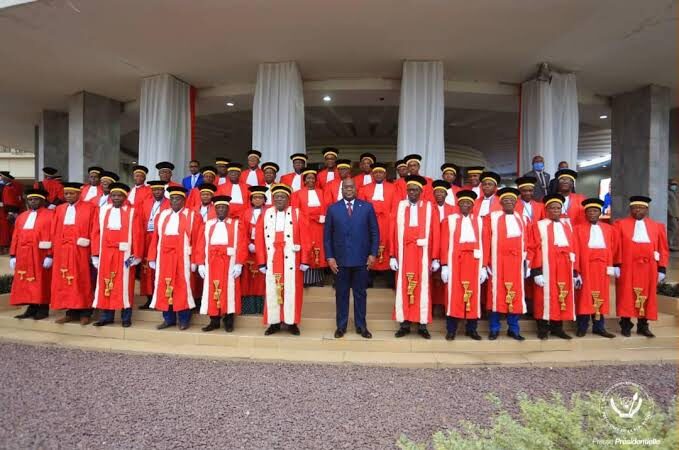 RDC : prestation  de serment de hauts magistrats de l’ordre judiciaire et de l’ordre administratif devant le Président Tshisekedi