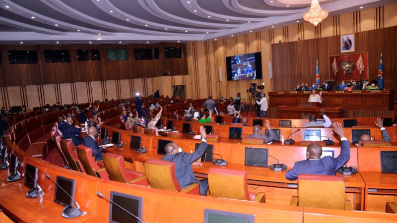 RDC-Sénat : le projet de loi de reddition des comptes pour l’exercice budgétaire 2021 adopté