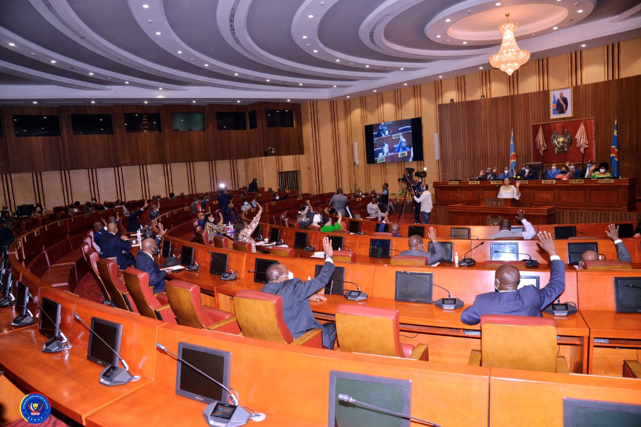 RDC-Sénat : le projet de loi de reddition des comptes pour l’exercice budgétaire 2021 adopté
