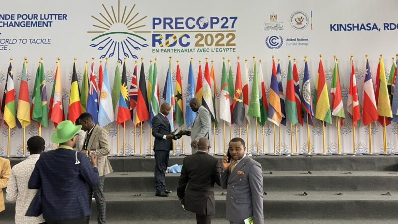 RDC: Kinshasa accueille les travaux de préparation de la PRE-COP 27